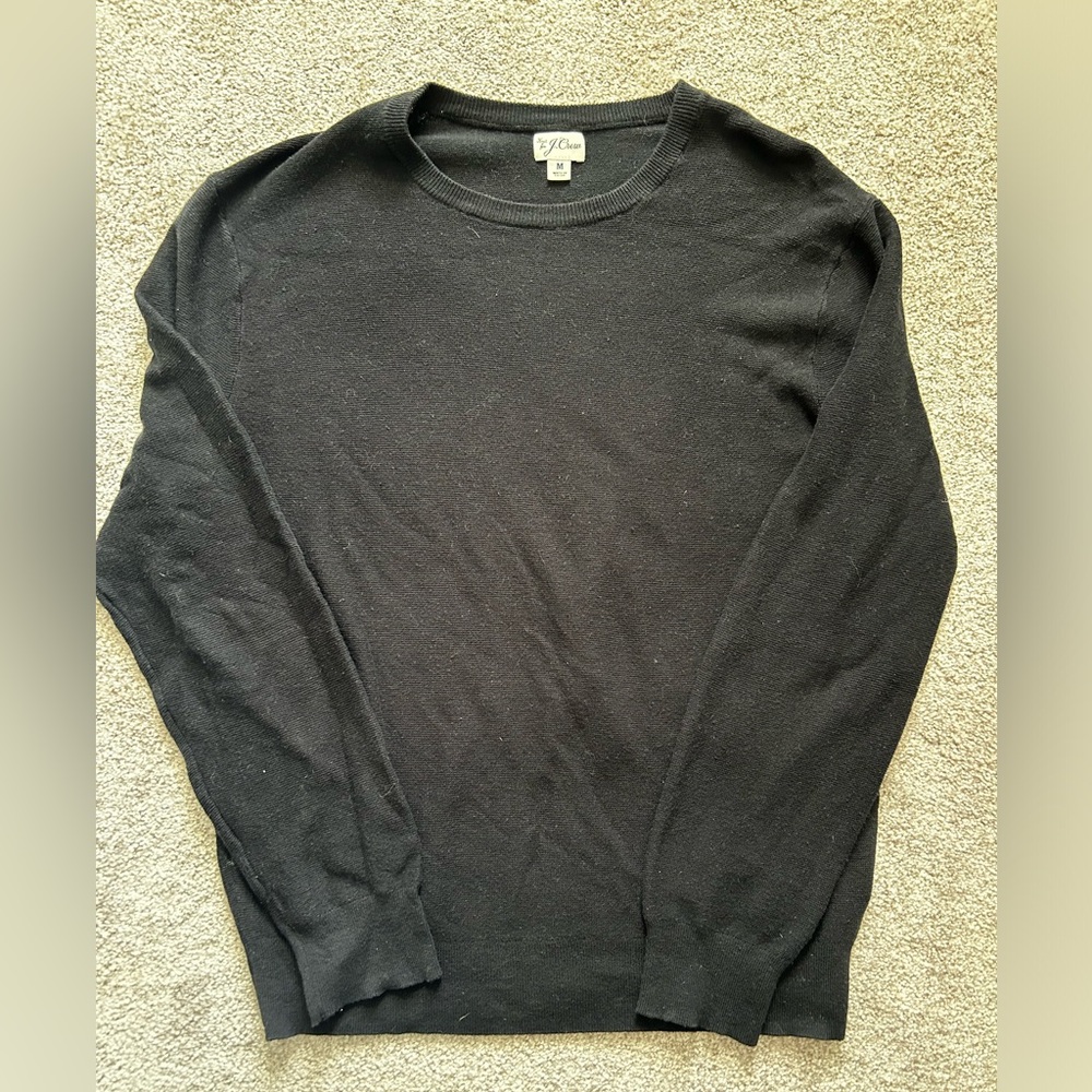 J Crew black sweater
